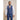 Kaiser - Chaleco azul de tweed a cuadros para hombre