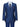Traje de fiesta de boda de 3 piezas para niño, azul brillante, corte entallado, elegante y formal.