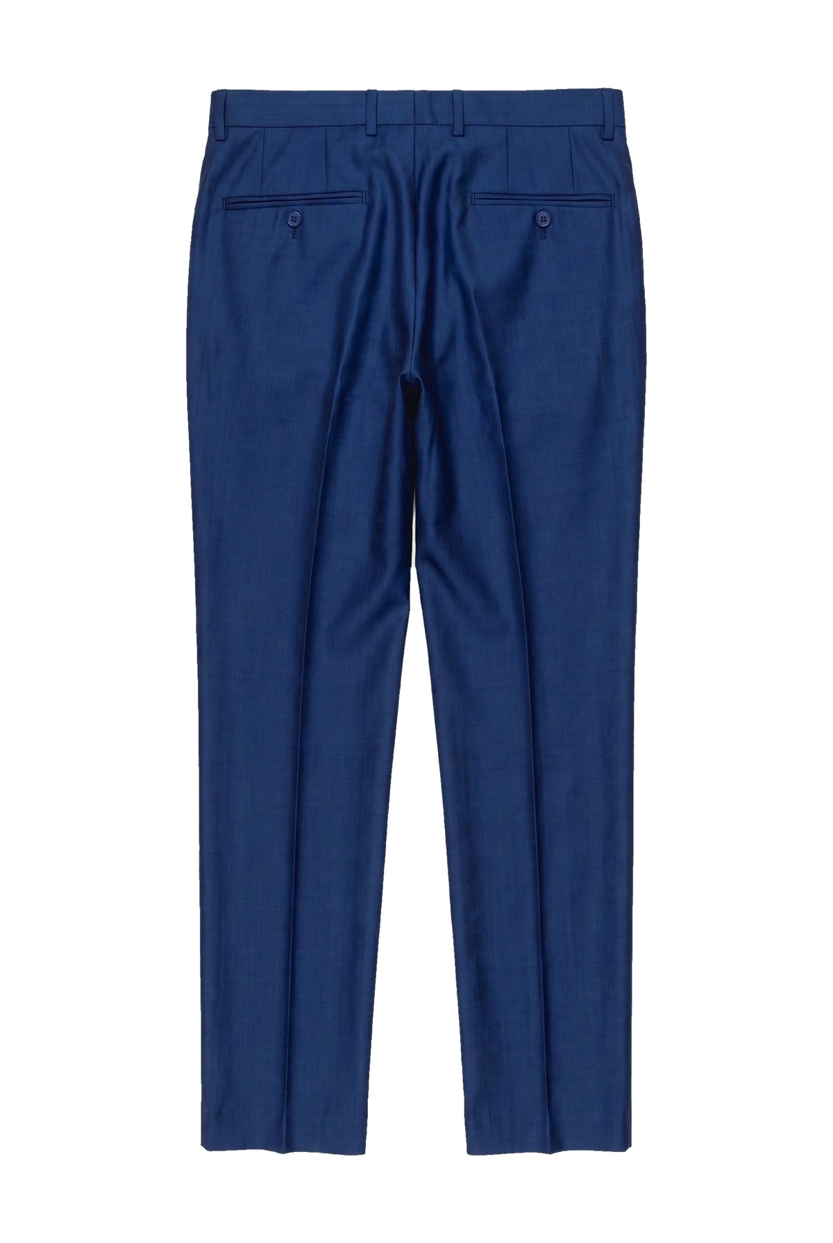 Kingsley - Pantalón azul liso para hombre