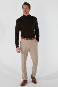 Kurt - Pantalones beige para hombre