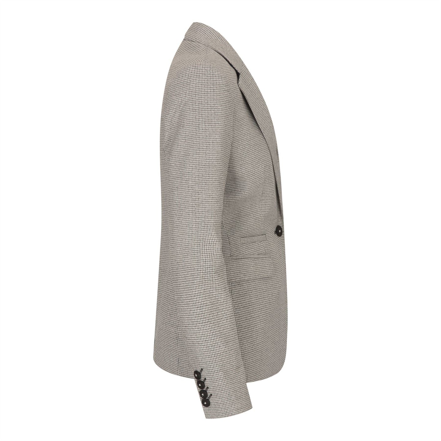 Blazer de tweed beige para mujer, chaqueta clásica de caza de lana, estilo vintage de los años 20. Retro.