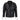 Chaqueta de cuero de vaca para hombre Live To Ride Original Cross Zip Brando Biker Motorcycle
