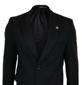 Comparar color Abrigo largo para hombre Mac Chaqueta de lana negra estilo años 20 Blinders