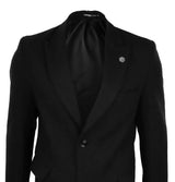 Abrigo largo para hombre, estilo gabardina, de tacto lanudo, color carbón, estilo años 20.