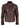 Chaqueta de cuero Lear clásica estilo motero para hombre - Marrón