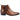 Botines Chelsea sin cordones color camel para hombre