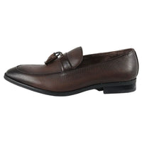 Zapatos formales tipo mocasín con borlas para hombre