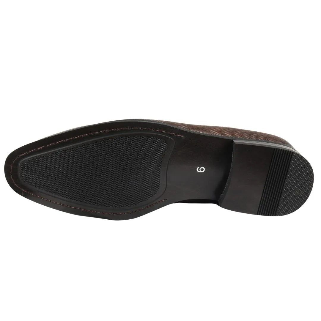 Zapatos formales tipo mocasín con borlas para hombre