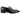 Zapatos mocasines negros para hombre, forrados en piel, sin cordones, elegantes y formales.