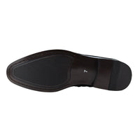 Zapatos mocasines negros para hombre, forrados en piel, sin cordones, elegantes y formales.