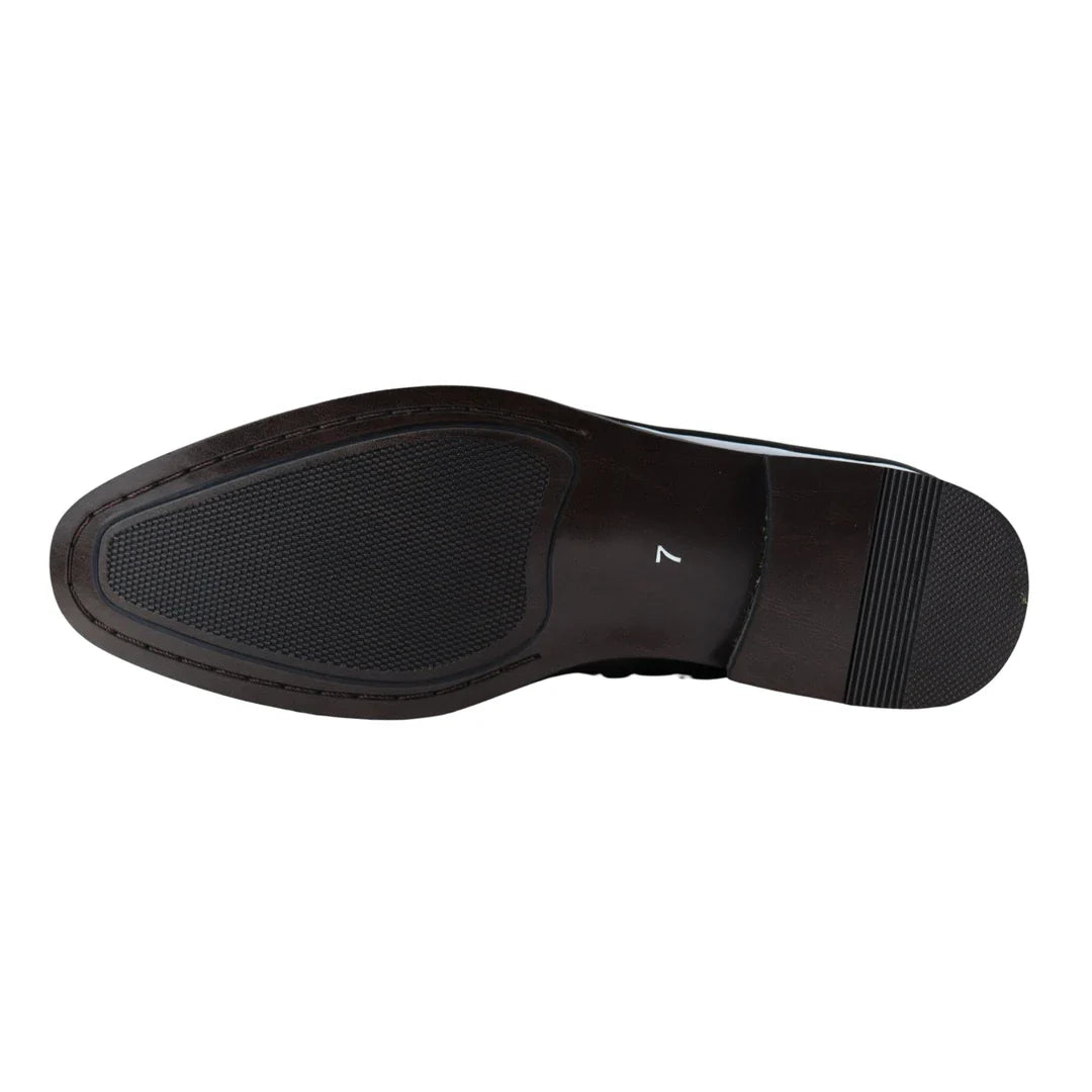 Zapatos mocasines de hombre de piel roja con forro, sin cordones, de terciopelo, elegantes y formales.