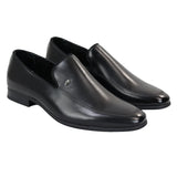 Zapatos mocasines negros para hombre