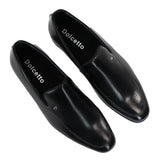 Zapatos mocasines negros para hombre