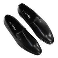 Zapatos mocasines negros para hombre