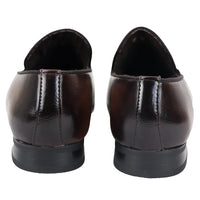 Zapatos mocasines marrones para hombre