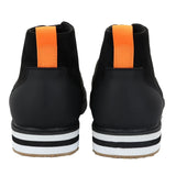 Botas de hombre de ante negro desierto con cordones