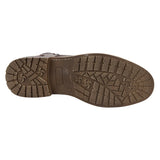 Botines marrones con cordones para hombre