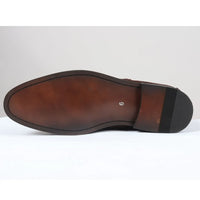 Botines Chelsea para hombre, sin cordones, de ante negro con forro de piel.