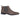 Botines Chelsea para hombre, sin cordones, de ante gris y forrados en piel.