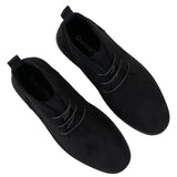 Botines Chukka Desert negros con cordones para hombre