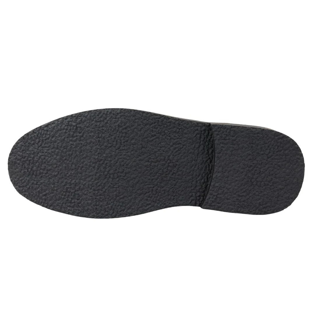 Botines Chukka Desert negros con cordones para hombre