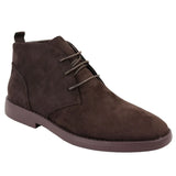 Botines Chukka Desert con cordones para hombre, color marrón.
