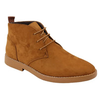 Botines Chukka Desert Lace Up color camel para hombre