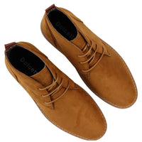 Botines Chukka Desert Lace Up color camel para hombre