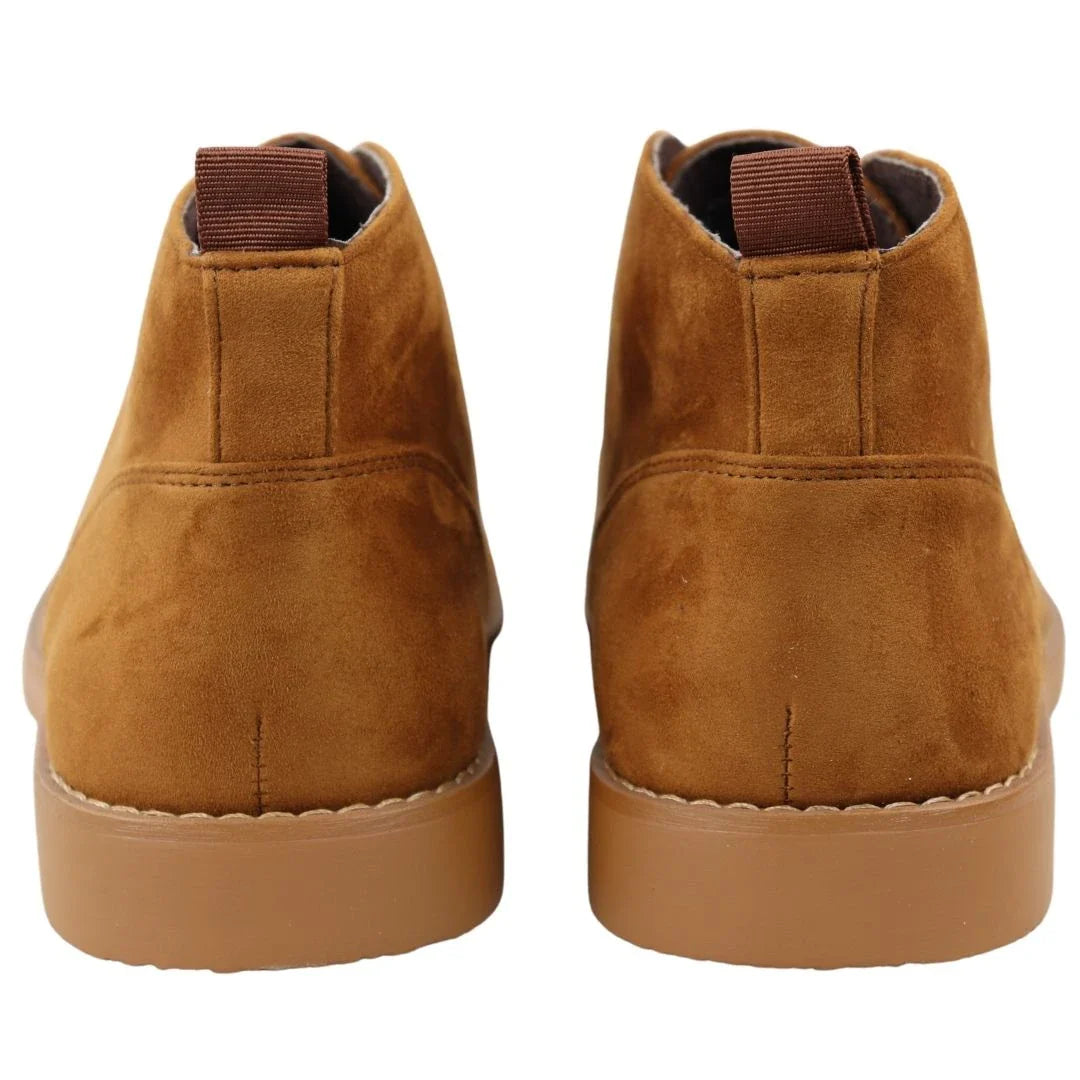 Botines Chukka Desert Lace Up color camel para hombre