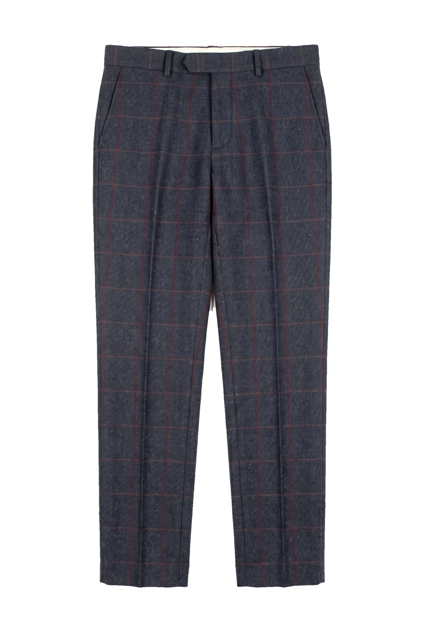 Madrid - Pantalones de tweed azul para hombre