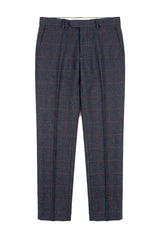 Madrid - Pantalones de tweed azul para hombre