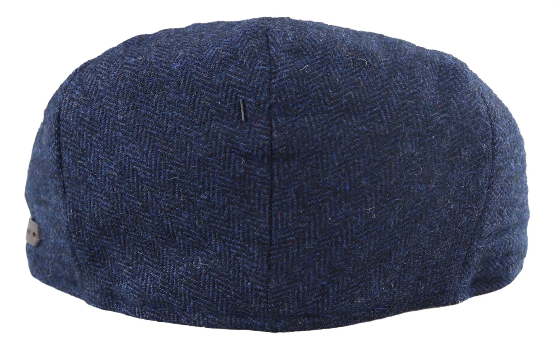 Gorra plana para hombre de lana con estampado de espiga, tweed azul marino, estilo clásico de los años 20, unisex, Del Boy