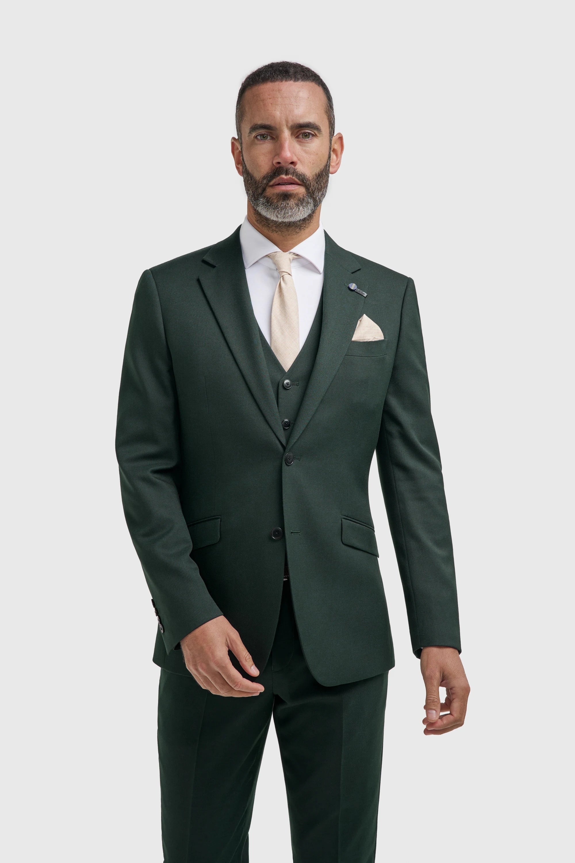 Malibu - Blazer verde bosque para hombre