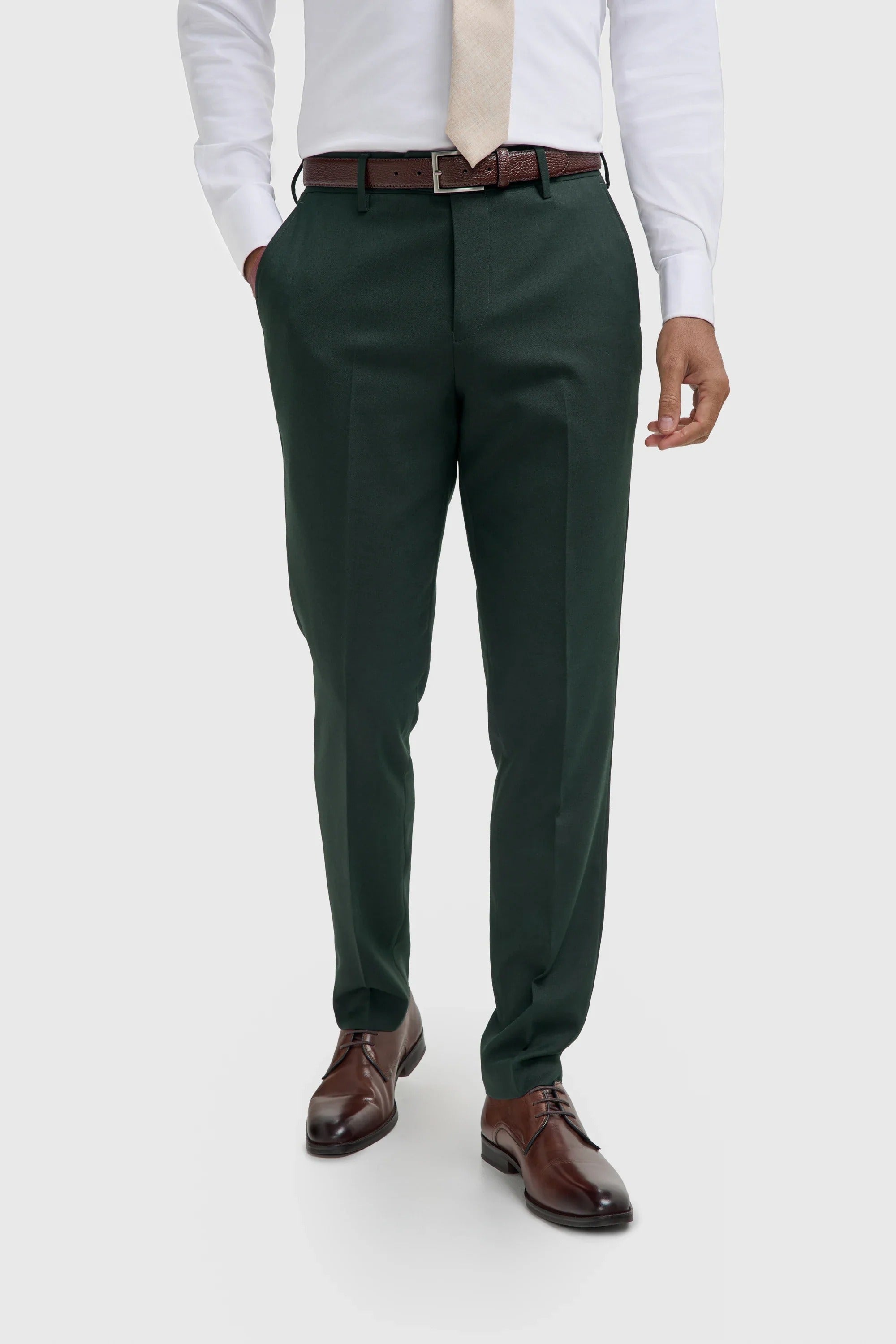 Malibu - Pantalones de hombre color verde bosque