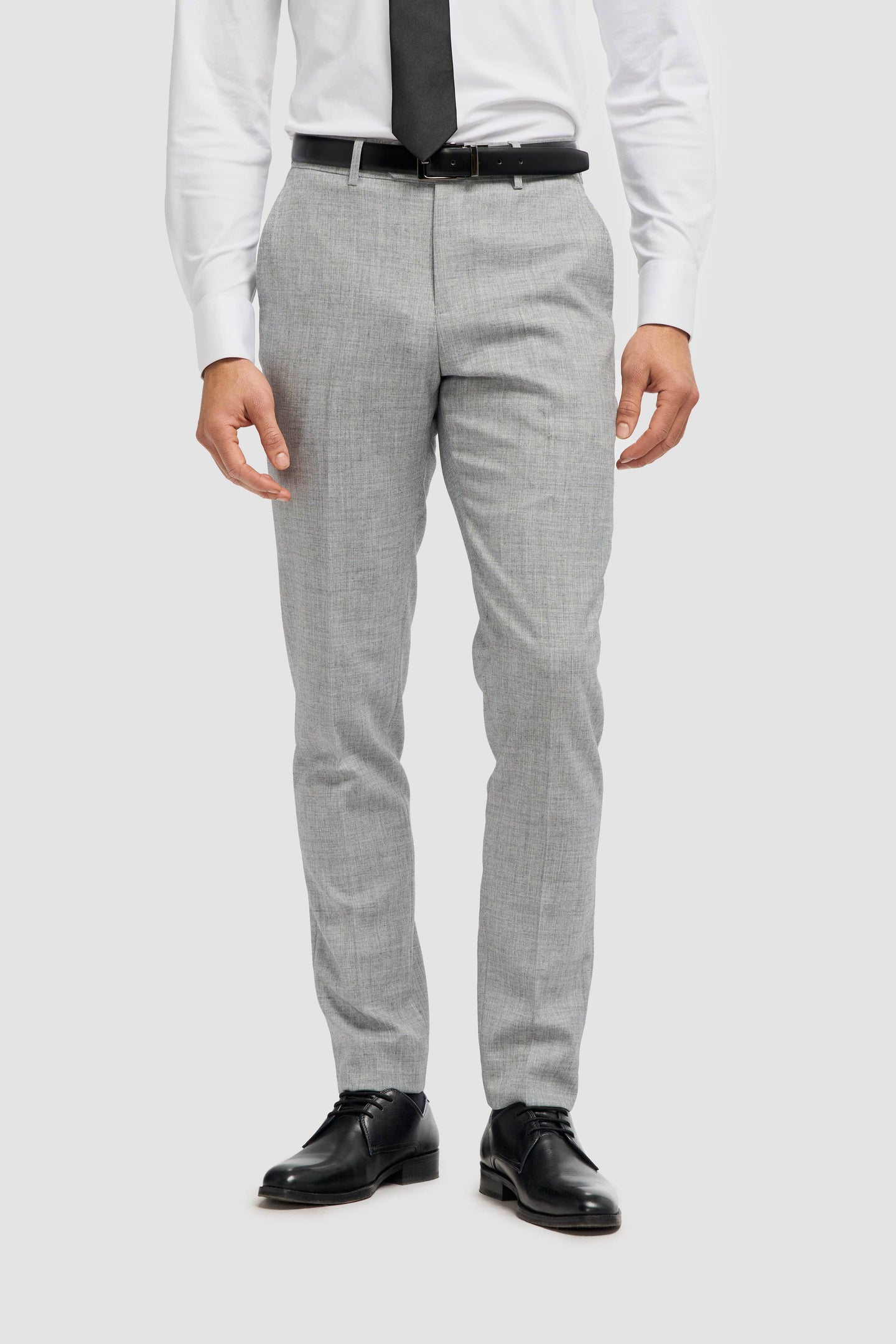Malibu - Pantalones formales grises para hombre