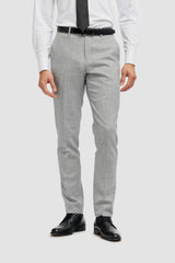Malibu - Pantalones formales grises para hombre