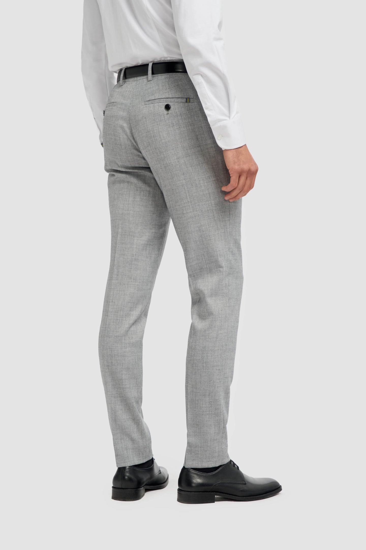 Malibu - Pantalones formales grises para hombre