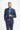Malibu - Blazer azul marino de corte entallado para hombre