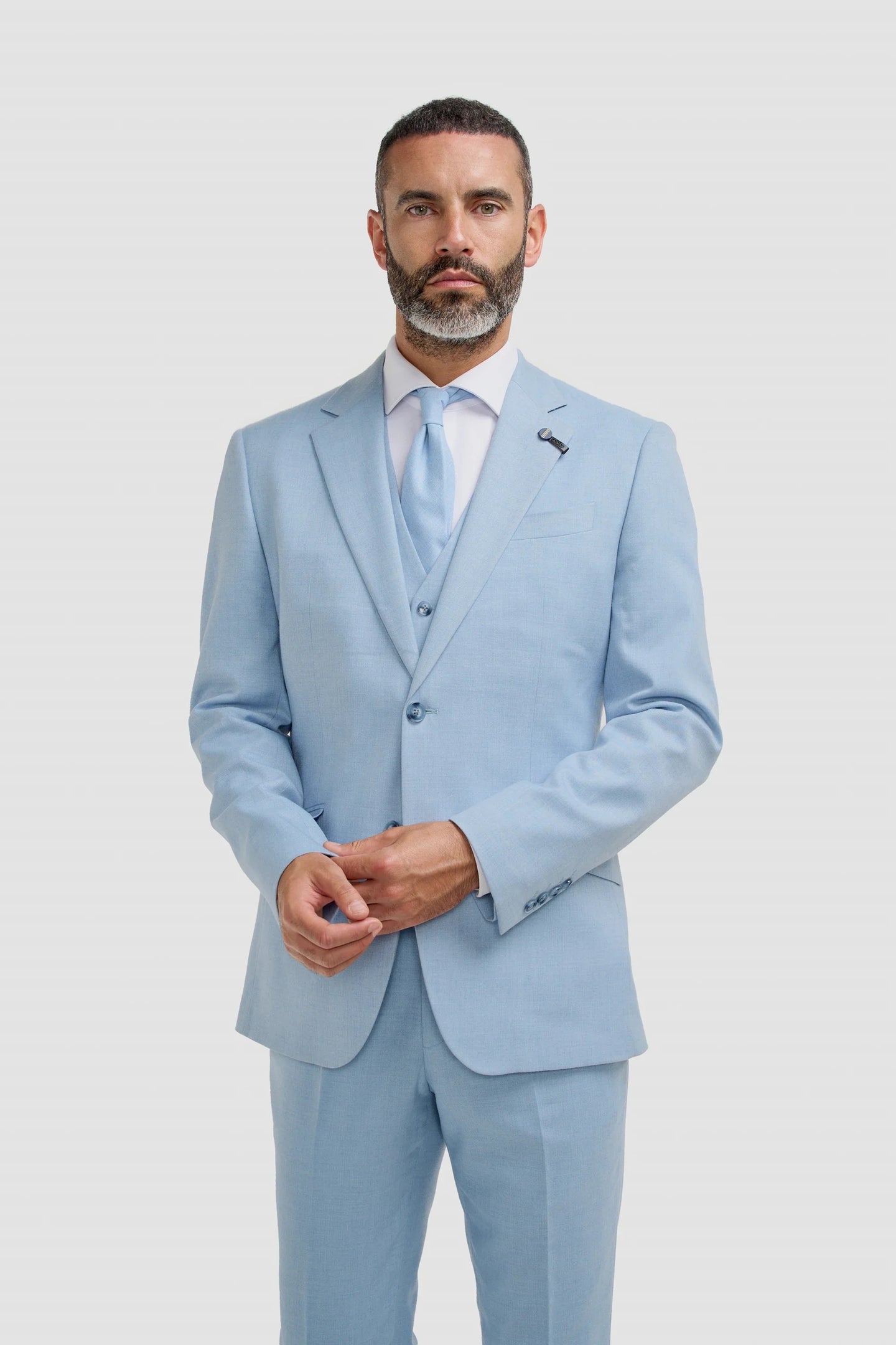 Malibu - Blazer azul cielo para hombre