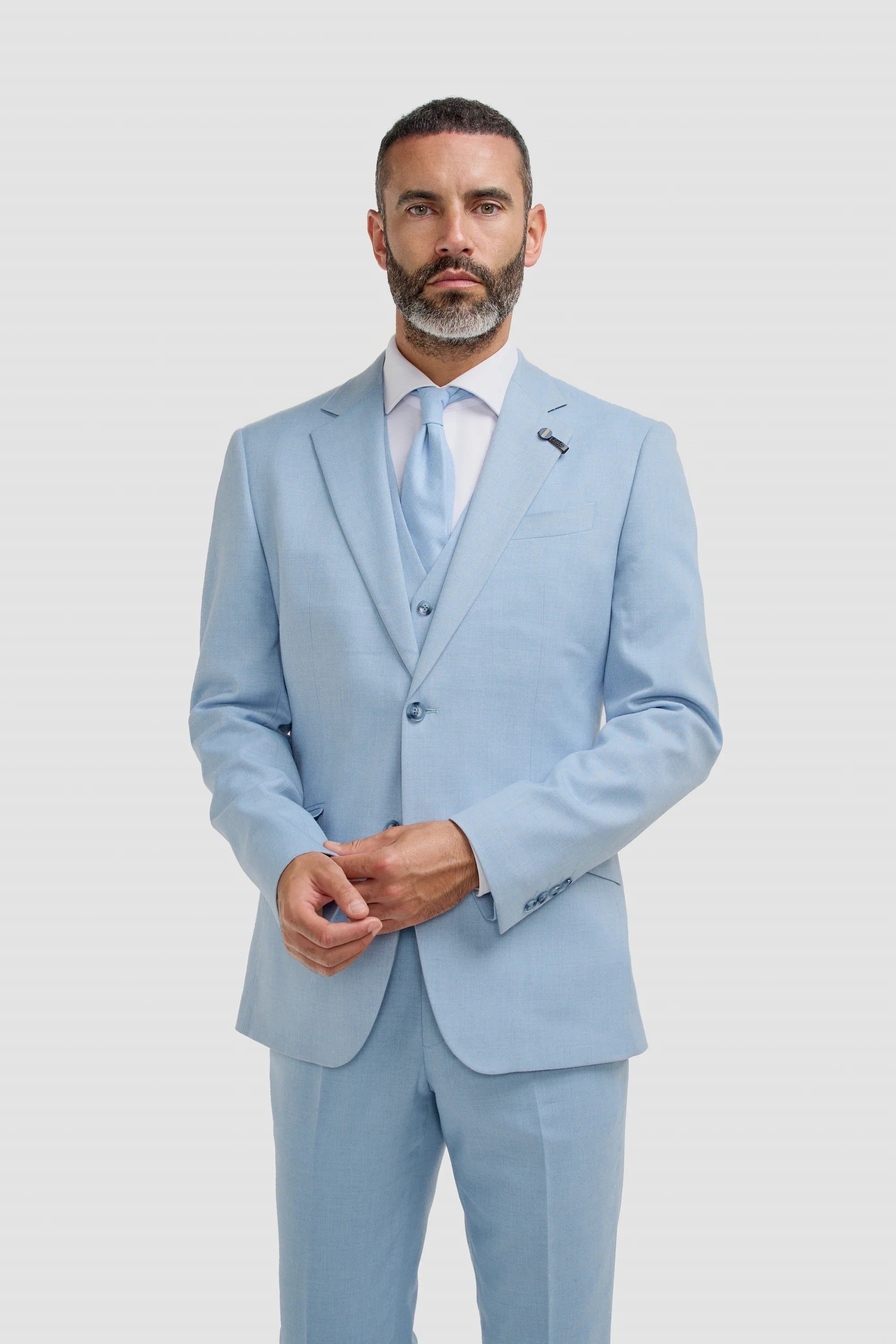 Malibu - Blazer azul cielo para hombre