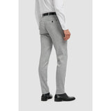 Malibu - Pantalones formales grises para hombre