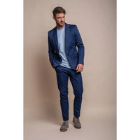 Mario - Blazer elegante azul de verano para hombre