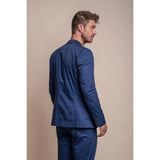 Mario - Blazer elegante azul de verano para hombre