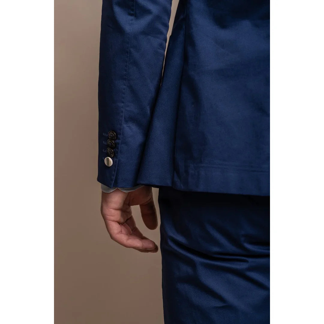Mario - Blazer elegante azul de verano para hombre
