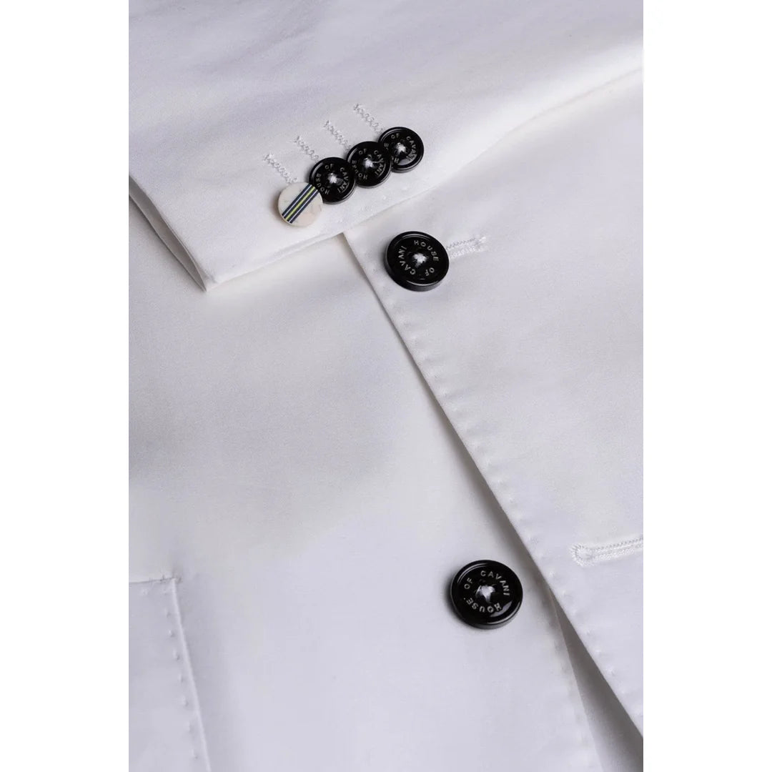 Mario - Blazer elegante de verano color crema para hombre