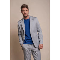 Mario - Blazer azul claro de verano para hombre