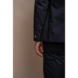 Mario - Blazer clásico azul marino de verano para hombre