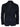 Chaqueta de cuero estilo blazer de gamuza auténtica para hombre, estilo clásico vintage, elegante e informal, color negro.