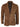 Chaqueta de cuero estilo blazer de gamuza auténtica para hombre, estilo clásico vintage, elegante e informal, color tostado.