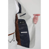 Mark - Blazer de cuadros beige para hombre